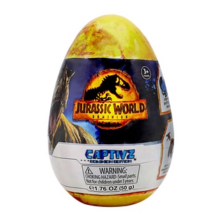 [ใช้ 2 โค้ดลดเพิ่ม] Jurassic World Dominion Captivz Egg ไข่สุ่ม ไข่ลาวาสุดยอดโลกแห่งจูราสสิค 1 ตัว