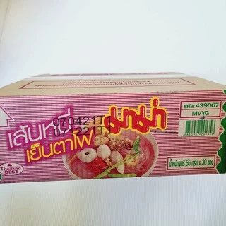 มาม่าแบบซอง 30 ซอง มาม่า บะหมี่กึ่งสำเร็จรูป ต้มยำกุ้ง หมูสับ น้ำข้น (30ซอง)(1กล่อง)