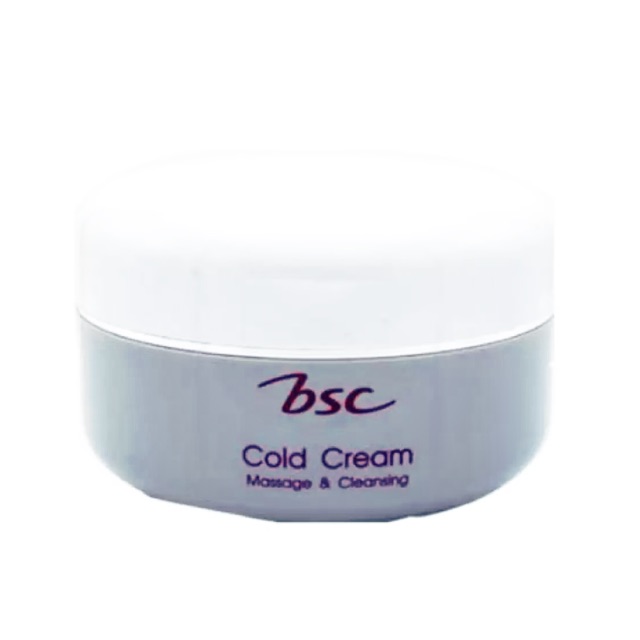 bsc cold cream massage &amp; cleansing