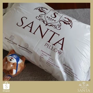 SANTA หมอนหนุน หมอนไมโครเจล หมอนขนห่านเทียม 7D
