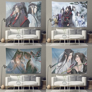 Wei Wuxian Mo Dao Zu Shi พื้นหลังผ้าห้องนอนแต่งตัวผ้า