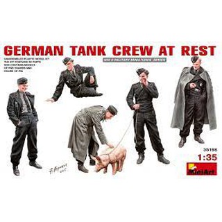 MiniArt 1/35 MI35198 GERMAN TANK CREW AT REST