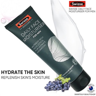 Swisse Daily Face Moisturiser For Men 120ml ผลิตภัณฑ์มอยซ์เจอร์ไรเซอร์บำรุงผิวหน้าผู้ชายจากออสเตรเลีย