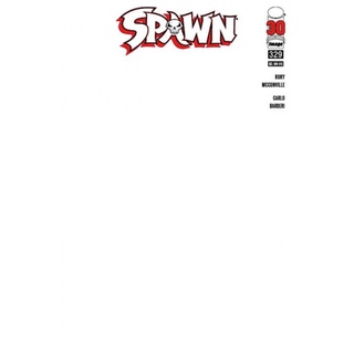 Spawn 329 - BLANK SKETCH COVER - ภาพการ์ตูน - -