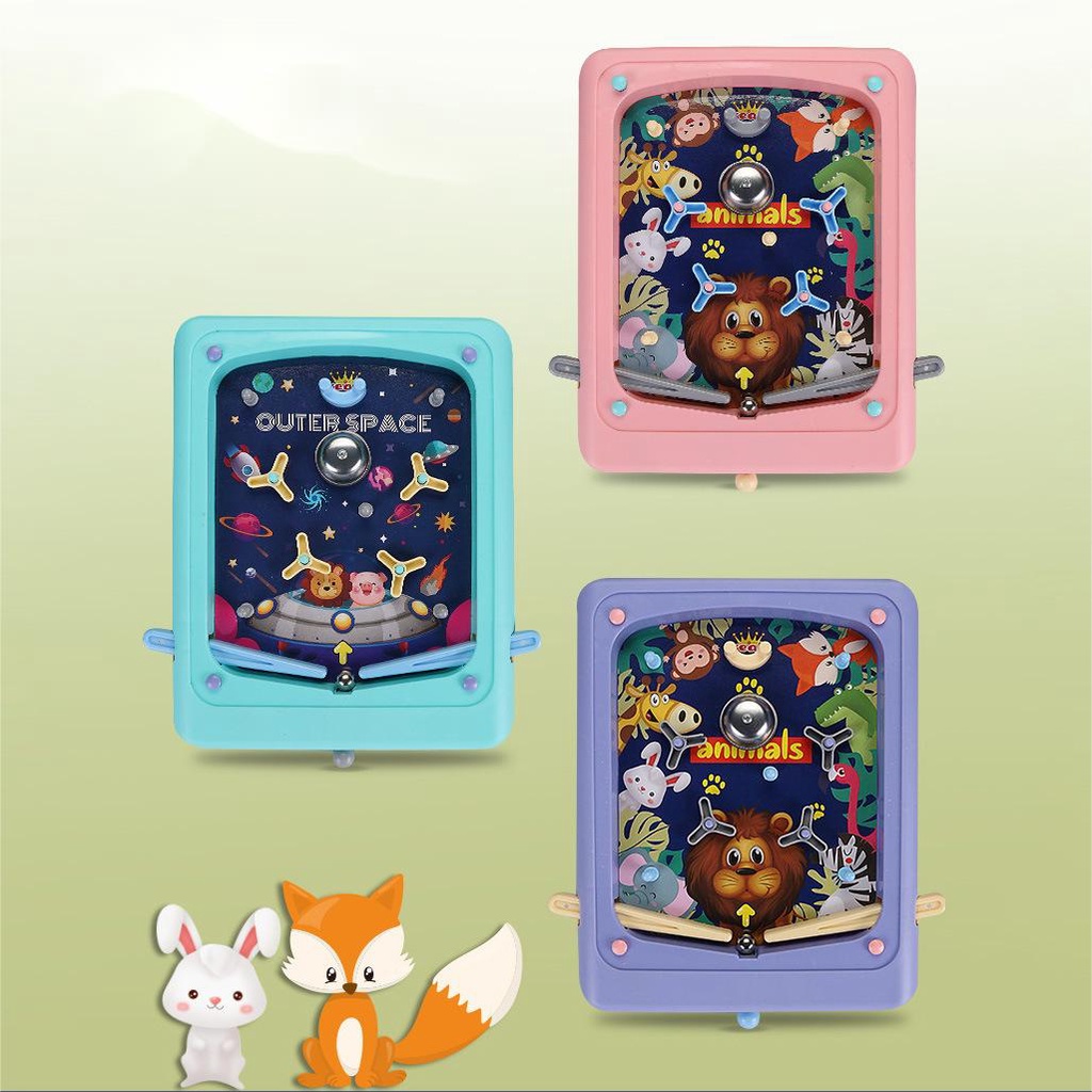 Pinball Machine Ball Toy Pinball Tabletop Game ของเล่นเพื่อการศึกษา