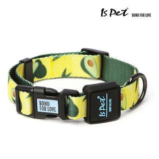 ISPET - lightweight+Series Collar (CL0128) ปลอกคอสุนัข (Yellow/Green)