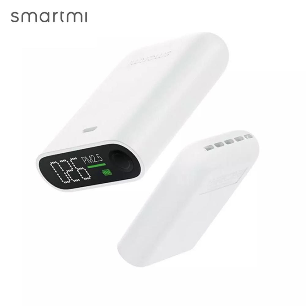 Xiaomi Smartmi เครื่องวัดค่าฝุ่น PM2.5 จอ LED สีขาว | Shopee Thailand