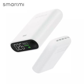 เครื่องวัด pm2 5 detector เครื่องวัดค่าฝุ่น pm2.5 detector จอ LED สีขาว Smartmi เครื่องวัดฝุ่น pm2 5 smartmi pm 2.5