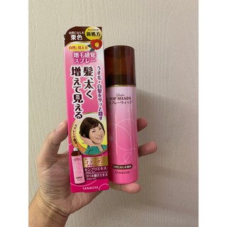 ปลอมคืนเงิน Yanagiya Ladies Top Shade Spray Wig (Brown) 100g. สเปรย์ปิดผมขาวชนิดพิเศษ เหมาะสำหรับคนผมน้อย ผมบาง ปิดหงอก