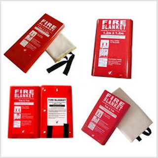 ผ้าห่มกันไฟ Fire Blanket ใช้คลุมเพื่อดับไฟ#ใช้ห่มกันไฟได้#พร้อมส่ง