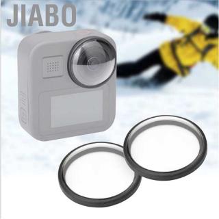 Jiabo ฟิล์มกันรอยหน้าจอเลนส์ 2 ชิ้นไปที่กล้อง GoPro max