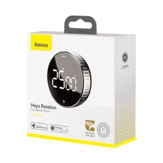 Baseus นาฬิกา จับเวลาถอยหลังดิจิตอล Baseus Heyo Rotation Countdown Timer for Home, Kitchen &amp; Office