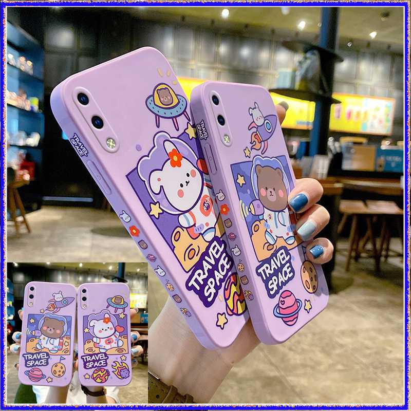 For เคส vivo vivo Y93 Y91C Y97 Astronaut Rabbit Bear Cute phone case กรณีการ์ตูน เคสซิลิโคน
