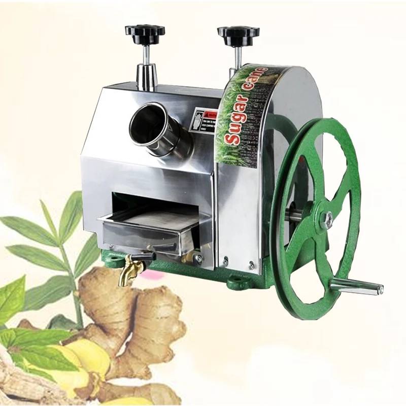 ใหม่📌 เครื่องคั้นน้ำอ้อยอ้อย ราคาถูก เครื่องคั้นน้ำผลไม้  คั้นน้ำอ้อยมือหมุน คั้นครั้งเดียวแห้งสนิท 