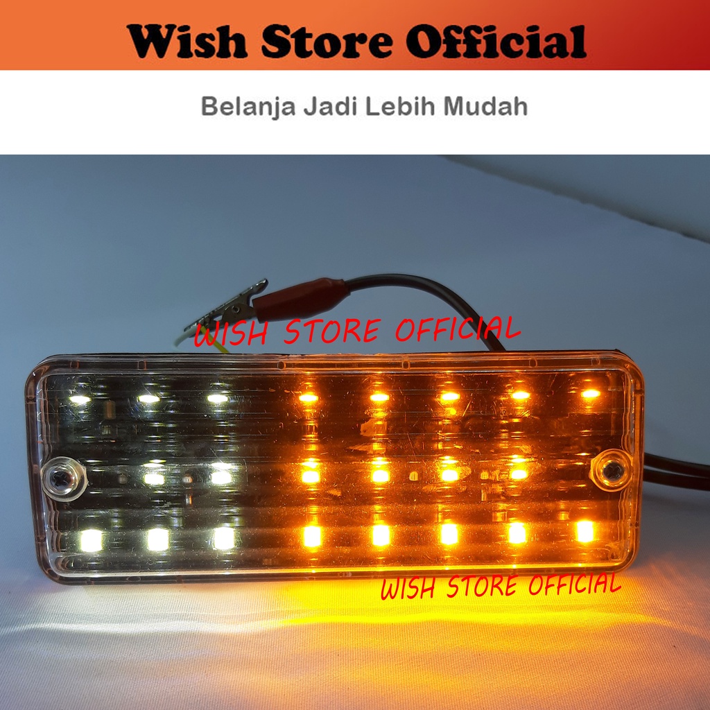 โคมไฟกันชน โคมไฟไฟเลี้ยวกันชน ST100 ST-100 Jim Carryny Katana Sierra Caribian SET LED สินค้าใหม่