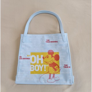 กระเป๋าสะพาย Mickey, Hobo Tote Bag ของแท้ Disney ขนาด 36*37 ซม.