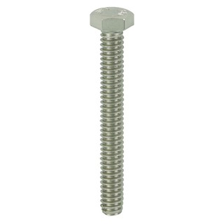 สกรูหัวหกเหลี่ยม Hand tools 1/4 นิ้วX2 นิ้ว 5 ตัว HEX MACHINE SCREW 1/4"X2" 5EA