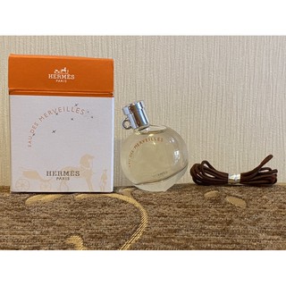 Hermès Eau De Merveilles EAU DE TOILETTE 7.5ml and Necklace. Original Limited Edition.