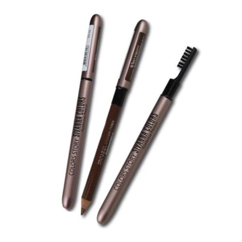 Sivana Es004 ดินสอเขียนคิ้ว มาพร้อมแปรงปัด ราคาต่อ1แท่ง