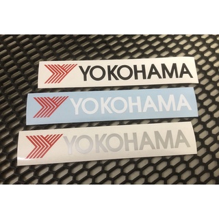 สติกเกอร์ YOKOHAMA สติกเกอร์ไดคัท สติกเกอร์Oracal  สติกเกอร์แต่งรถ