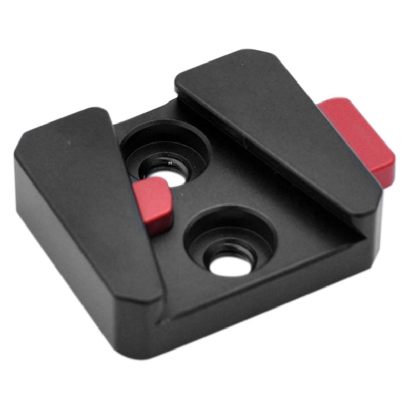 1/4 Universal V Mount Battery Quick Release Plate Adapter Black