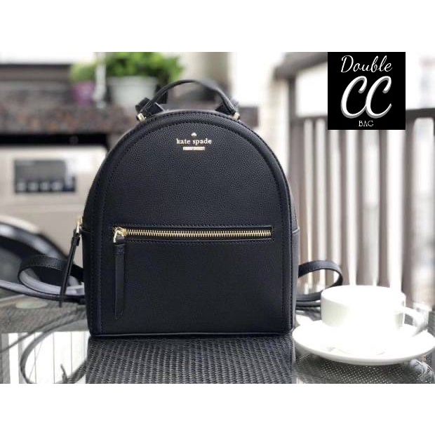 (แท้ 💯%‼ Factory) ♠️kate spade saffiano Backpack