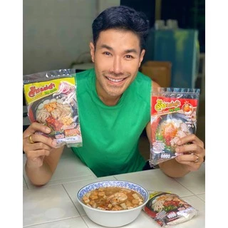 [จัมโบ้ 150g] ก๋วยจั๊บญวน เส้นสด 1 ห่อ เส้นสดเหนียวนุ่ม+หมูยอเต็มถุง พริกหัวเรือเผ็ดสะใจ รสแท้อุบลฯ 100% ใหญ่ที่สุด