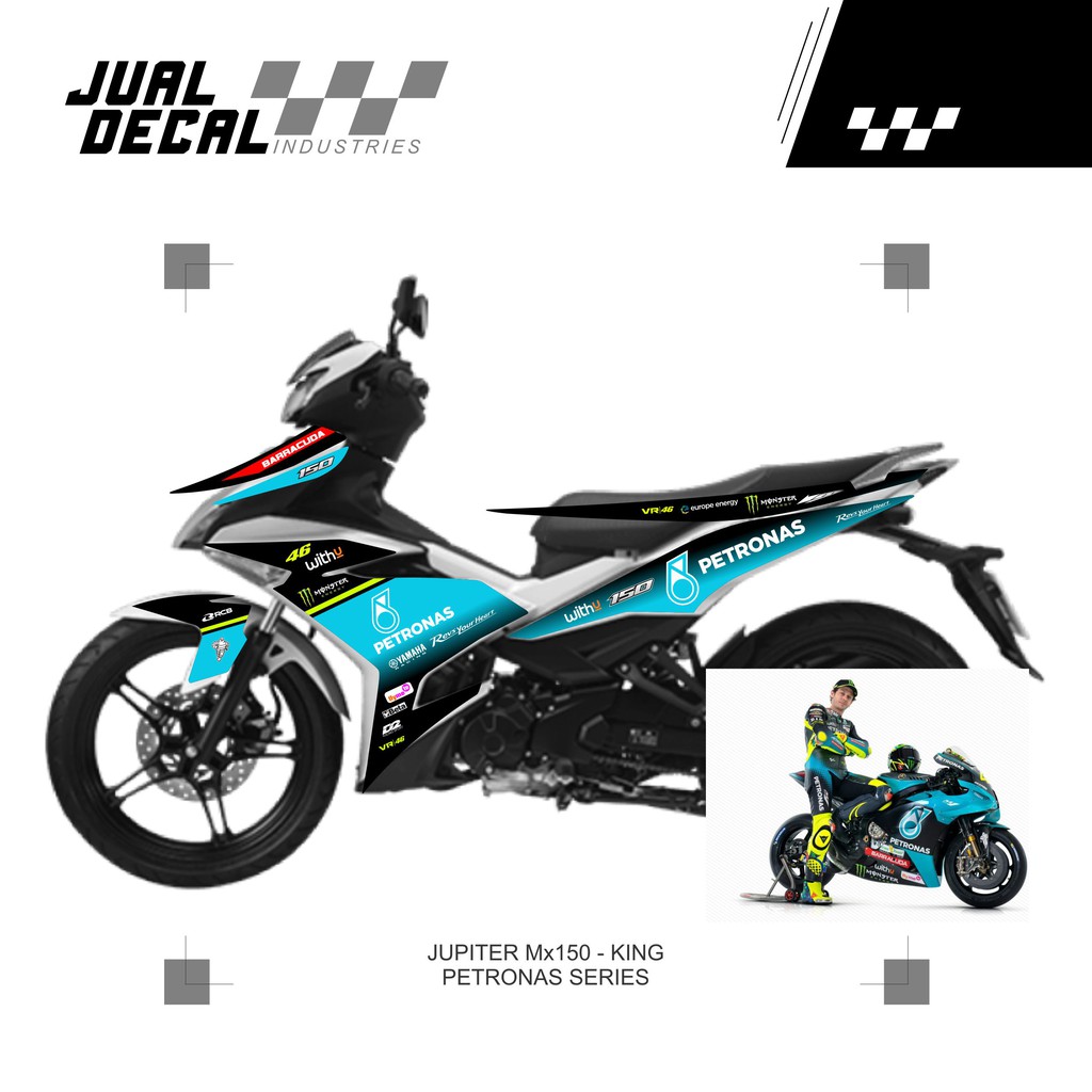 Jupiter Mx King Striping 150 | ตัวกระตุ้น 150 ตัวกระตุ้น | Mx KING สติ๊กเกอร์ใหม่ | Motogp PETRONAS