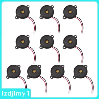 [พร้อมส่ง] Dc 2-28V Piezo อิเล็กทรอนิกส์ Buzzer เตือน 85db เสียงปลุก 10 ชิ้น