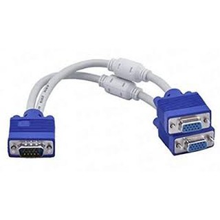 สายต่่อ y vga Splitter cable 1ออก2 จอ