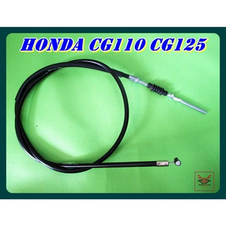 HONDA CG110 CG125 FRONT BRAKE CABLE SET (L.120 cm.) "HIGH QUALITY" //  สายเบรคหน้า (ความยาว 120 ซม)