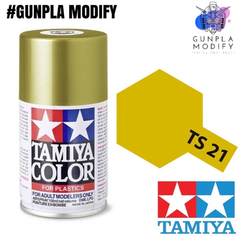 TAMIYA TS-21 Gold สีทอง สเปรย์กระป๋อง ขนาด 100 ml