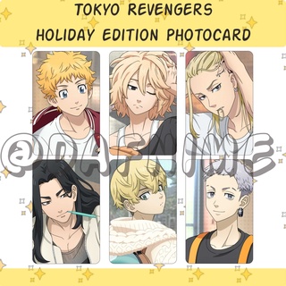 การ์ดรูปภาพอนิเมะ Tokyo REVENGERS HOLIDAY EDITION