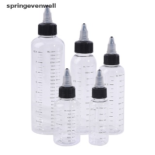 [springevenwell] ขวดพลาสติก PET ความจุ 30 มล.-250 มล. สําหรับใส่หมึกเหลว