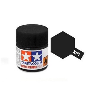 Tamiya Acrylic Paint XF-1 (Flat Black)