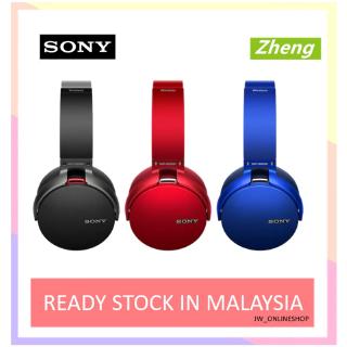 หูฟังบลูทูธไร้สาย sony extra bass mdr xb 950 bt