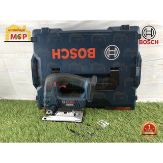 Bosch เลื่อยจิ๊กซอว์ไร้สาย จับบน 18V GST 18V-LI B (SOLO) ตัดไม้ 120 มม. ตัดเหล็ก 8 มม. SDS click #06015A61B0