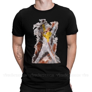 เสื้อยืดแขนสั้น ผ้าฝ้าย ลายนักร้อง Freddie Mercury Rock Band สําหรับผู้ชาย JKdbmd09JLepmk83สามารถปรับแต่งได้