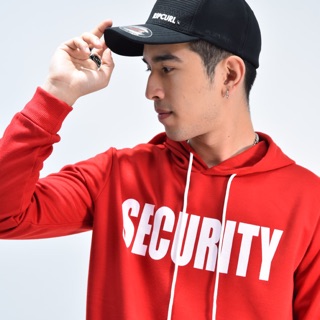 เสื้อแขนยาวOVERFLOW /HOODIES ลายSECURITY