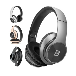 หูฟังบลูทูธครอบหู BEZ B575 หูฟังครอบหูไร้สาย Bluetooth ระบบเสียงสเตอริโอ 3D เบสนุ่ม มีไมค์ในตัว Wireless Hea