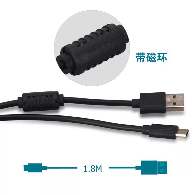 OIVO สายชาร์จ USB Nintendo Switch (USB Cable for Nintendo Switch)(สาย USB Switch)(OIVO Nintendo Switch USB Type-C Cable)