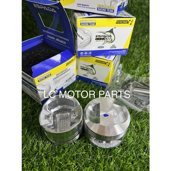 !!️ESPADA RACING PISTON SEMI CNC DOME PIN 13 EX5 DREAM WAVE 100 125 KRISS 110 100 ชุด 53 มม.54 มม.55 มม.56 มม.
