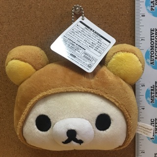 พวงกุญแจkorilakkuma ใส่หมวกคุมะ