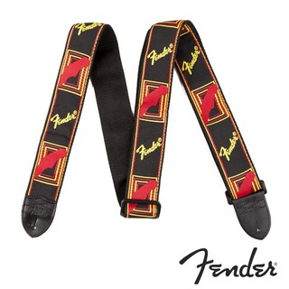 Fender® สายสะพายกีตาร์ไฟฟ้า / สายสะพายกีตาร์โปร่ง 2" ของแท้ รุ่น Monogrammed