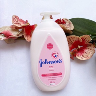 500 ml. ผลิต 03/23 Johnson’s Baby Lotion จอห์นสัน เบบี้โลชั่น สูตรดั้งเดิม สีชมพู