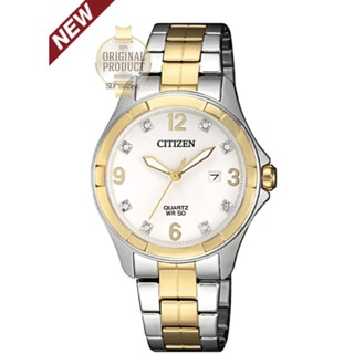 CITIZEN Quartz Crystal Ladies Watch รุ่น EU6084-57A - 2 กษัตริย์