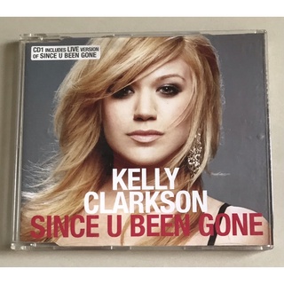 ซีดีซิงเกิ้ล ลิขสิทธิ์ มือ 2 สภาพดี...229 บาท “Kelly Clarkson” ซิงเกิ้ล "Since U Been Gone” แผ่นหายาก Made in EU