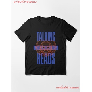 เสื้อยืดผ้าฝ้ายCOTTON Talking Heads Alt. Essential T-Shirt วงร็อค เสื้อยืดผู้หญิง เสื้อยืดผู้ชาย เสื้อยืดคอกลม เสื้อยืดพ