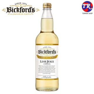 Bickfords TRADITIONAL NATURAL LIME JUICE น้ำมะนาวเข้มข้น น้ำผลไม้เข้มข้น บิ๊กฟอร์ด 750ml