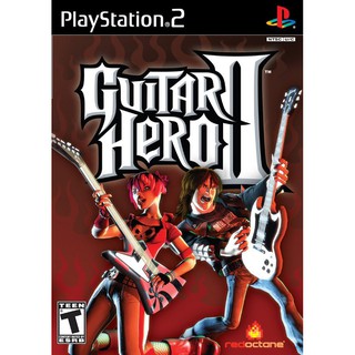 แผ่นเกมส์PS2 Guitar Hero II ps2 เกมเพล2แนวดนตรี Guitar Hero ps2